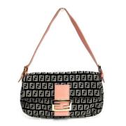 Pre-owned Fabric fendi-bags Fendi Vintage , Black , Dames