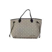 Pre-owned Canvas totes Louis Vuitton Vintage , Gray , Dames