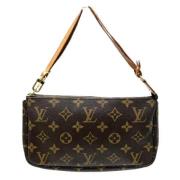 Pre-owned Canvas louis-vuitton-bags Louis Vuitton Vintage , Brown , Da...