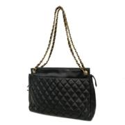 Pre-owned Fabric chanel-bags Chanel Vintage , Black , Dames