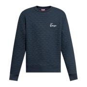 Sweatshirt met logo Kenzo , Blue , Heren