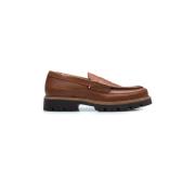 Stijlvolle Mocino Loafers voor Mannen Tommy Hilfiger , Brown , Heren