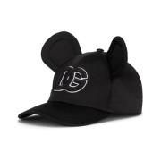 Mickey Mouse Baseball Cap Dolce & Gabbana , Black , Dames