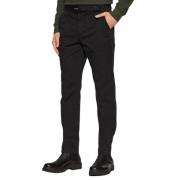 Slim-Fit Chino Broek Calvin Klein , Black , Heren