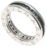 Pre-owned White Gold rings Bvlgari Vintage , Gray , Dames