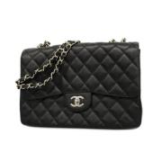 Pre-owned Fabric chanel-bags Chanel Vintage , Black , Dames