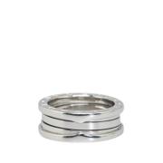 Pre-owned White Gold rings Bvlgari Vintage , Gray , Dames