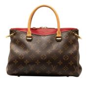 Pre-owned Canvas louis-vuitton-bags Louis Vuitton Vintage , Brown , Da...