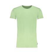 Logo Korte Mouw Tee Gaudi , Green , Heren