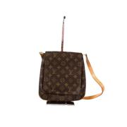 Pre-owned Canvas louis-vuitton-bags Louis Vuitton Vintage , Brown , Da...