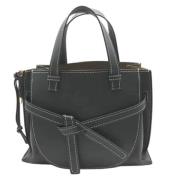 Pre-owned Fabric handbags Loewe Pre-owned , Black , Dames