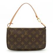 Pre-owned Canvas louis-vuitton-bags Louis Vuitton Vintage , Brown , Da...