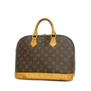 Pre-owned Canvas louis-vuitton-bags Louis Vuitton Vintage , Brown , Da...