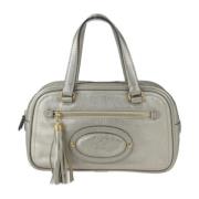 Pre-owned Fabric handbags Loewe Pre-owned , White , Dames