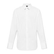 Katoenen overhemd Emporio Armani , White , Heren