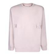 Sweatshirt met ronde hals en logoprint Givenchy , Pink , Heren