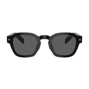 Moderne geometrische zonnebril Prada , Black , Heren