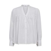 Witte AdinaCC Drop Shirt Blouse Co'Couture , White , Dames