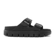 Arizona PAP Chunky Sandalen Birkenstock , Black , Dames