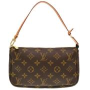 Pre-owned Canvas louis-vuitton-bags Louis Vuitton Vintage , Brown , Da...