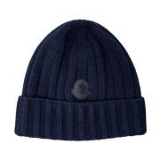 Trendy Winter Hat for Men Moncler , Blue , Heren
