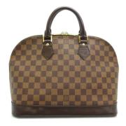 Pre-owned Fabric louis-vuitton-bags Louis Vuitton Vintage , Brown , Da...