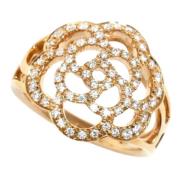 Pre-owned Rose Gold chanel-jewelry Chanel Vintage , Pink , Dames