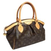 Pre-owned Fabric louis-vuitton-bags Louis Vuitton Vintage , Brown , Da...