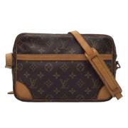 Pre-owned Canvas shoulder-bags Louis Vuitton Vintage , Brown , Dames