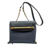 Pre-owned Fabric crossbody-bags Chloé Pre-owned , Blue , Dames