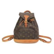 Pre-owned Canvas louis-vuitton-bags Louis Vuitton Vintage , Brown , Da...