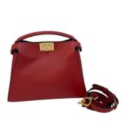 Pre-owned Fabric fendi-bags Fendi Vintage , Red , Dames