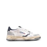 Multikleur Sneakers met Distressed Finish Autry , Multicolor , Dames