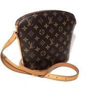 Pre-owned Canvas shoulder-bags Louis Vuitton Vintage , Brown , Dames