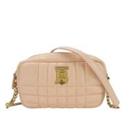 Pre-owned Fabric shoulder-bags Burberry Vintage , Pink , Dames