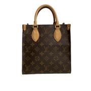 Pre-owned Fabric louis-vuitton-bags Louis Vuitton Vintage , Brown , Da...