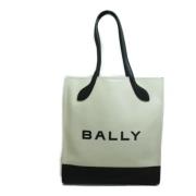 Pre-owned Fabric totes Bally Pre-owned , Beige , Dames