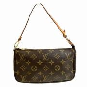 Pre-owned Fabric louis-vuitton-bags Louis Vuitton Vintage , Brown , Da...