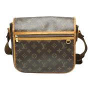 Pre-owned Canvas louis-vuitton-bags Louis Vuitton Vintage , Brown , Da...