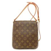 Pre-owned Canvas shoulder-bags Louis Vuitton Vintage , Brown , Dames