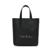 Stijlvolle Zwarte Tassen Marni , Black , Dames