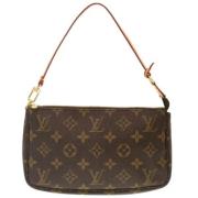 Pre-owned Canvas louis-vuitton-bags Louis Vuitton Vintage , Brown , Da...