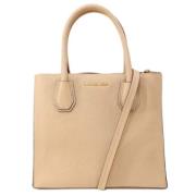 Pre-owned Fabric totes Michael Kors Pre-owned , Beige , Dames