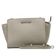 Pre-owned Fabric shoulder-bags Michael Kors Pre-owned , Gray , Dames