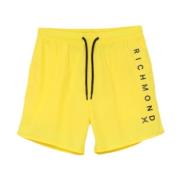 Heren Swimboxer Shorts John Richmond , Yellow , Heren