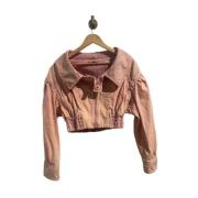 Pre-owned Cotton outerwear Miu Miu Pre-owned , Pink , Dames