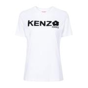 Witte T-shirts en Polos Kenzo , White , Dames