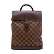 Pre-owned Canvas louis-vuitton-bags Louis Vuitton Vintage , Brown , Da...