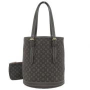 Pre-owned Fabric louis-vuitton-bags Louis Vuitton Vintage , Black , Da...