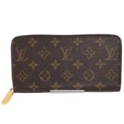 Pre-owned Canvas wallets Louis Vuitton Vintage , Brown , Dames